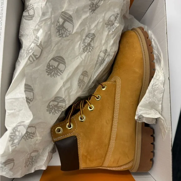 Timberland Men's Boots - Wheat Tan Size 7M EUC with box - Picture 2 of 6